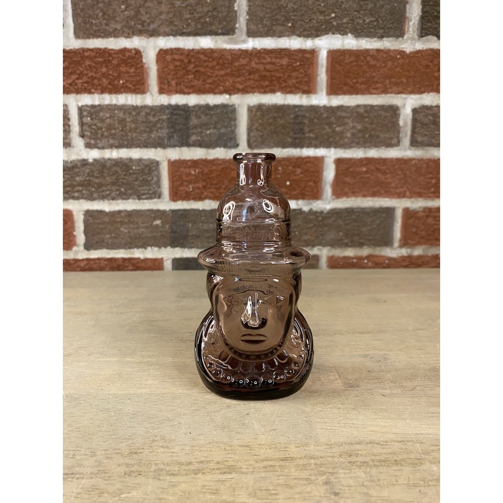 Vintage 5" Bitters Wheaton Medicine Bottle "Amethyst Pocahontas"